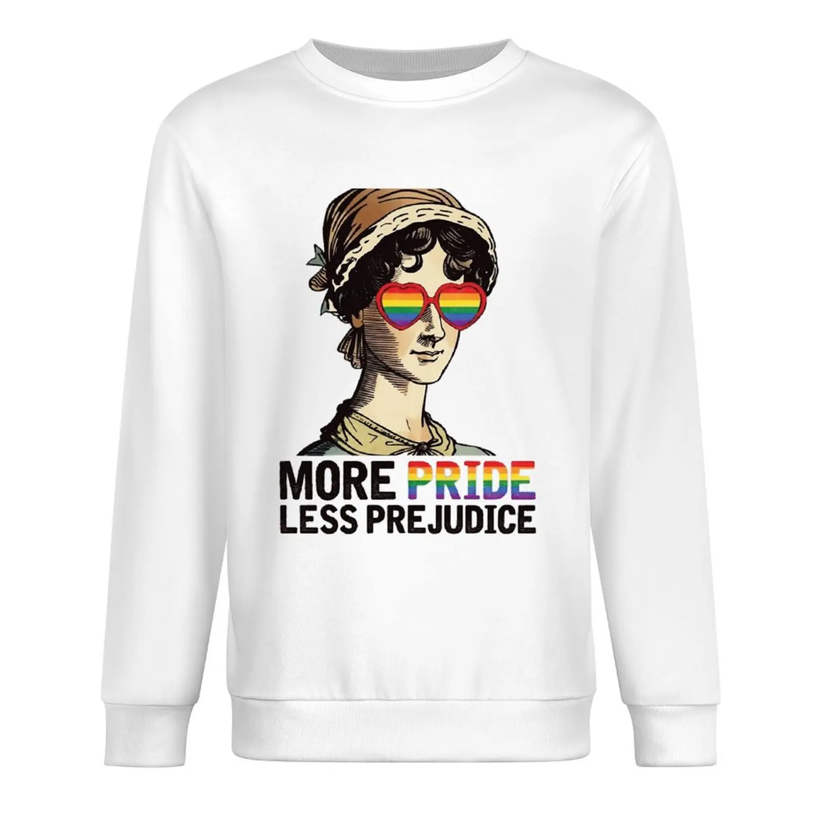 Свитшот мужской с принтом Джейн Остен гордости Элли монтти-Ши осенний