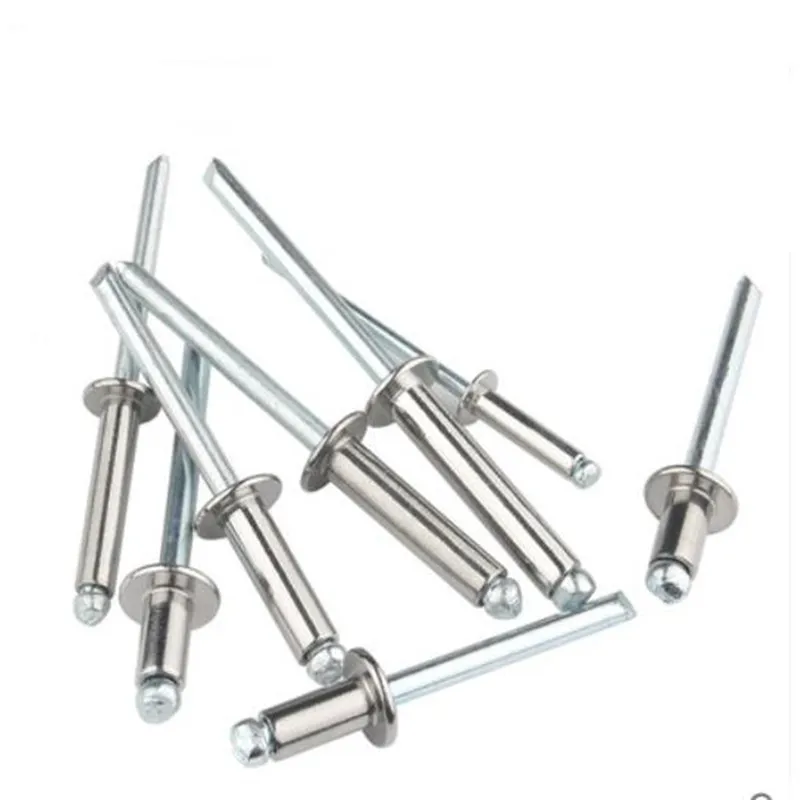 

304 Stainless Steel Round Head Pop Open Hollow Blind Rivets Bolt Dropper Self-plugging Rivet Decoration Nail Rebite Blindniete