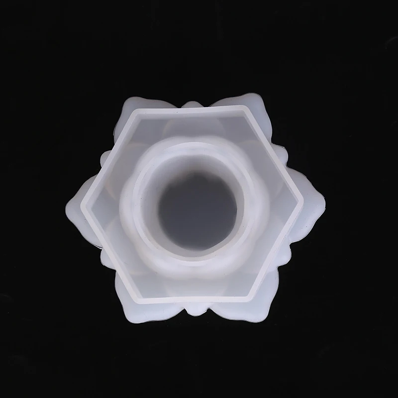 DIY Storage Box Crystal Epoxy Resin Mold 3D Lotus Candle Holder Silicone Mould | Дом и сад