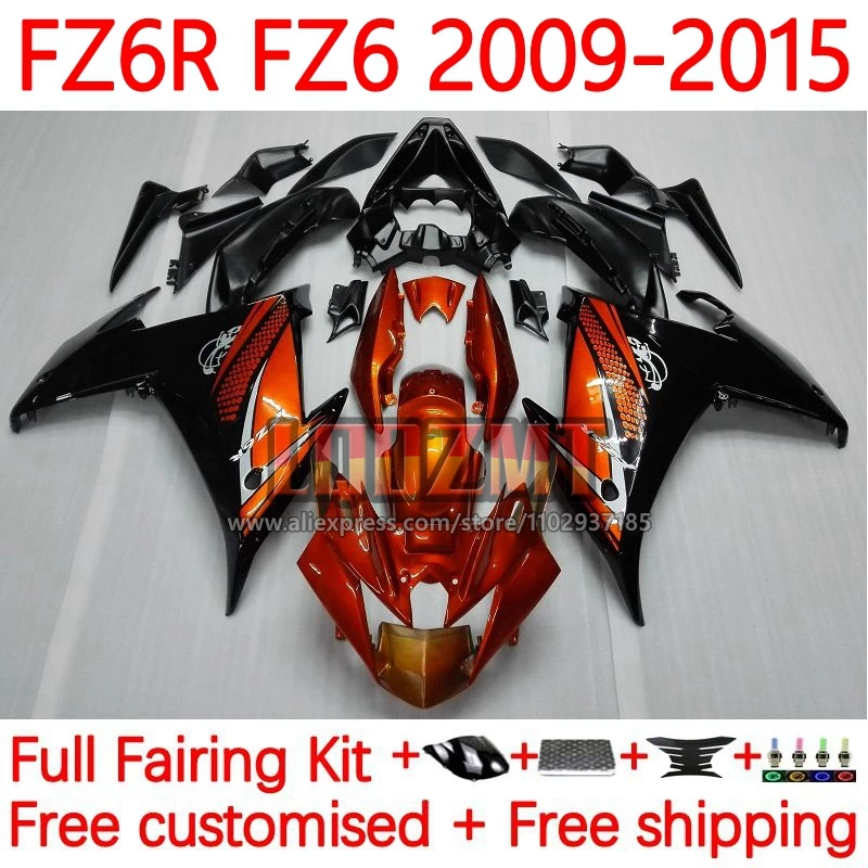 

Hot Orange Frame For YAMAHA FZ6 R FZ 6R FZ-6R FZ6R 2009 2010 2011 2012 2013 2014 2015 FZ6N 09 10 11 12 13 14 15 Fairing 31No.0