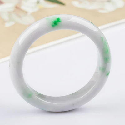

Natural Myanmar Jade 54mm-62mm bracelet exquisite princess bracelet to send girlfriend to send mother Hetian jade