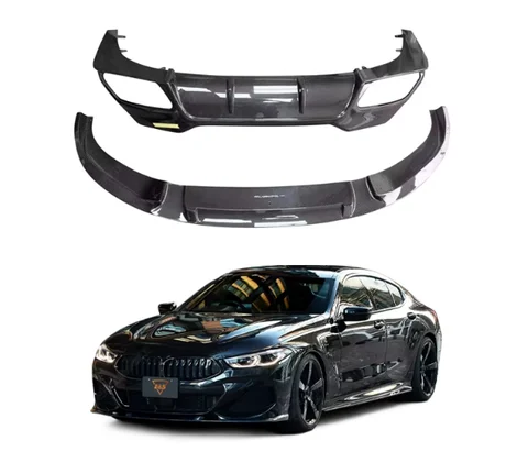 Подходит для BMW M8, модифицированный материал из углеродного волокна, передняя часть, задние диффузоры, комплект кузова автомобиля