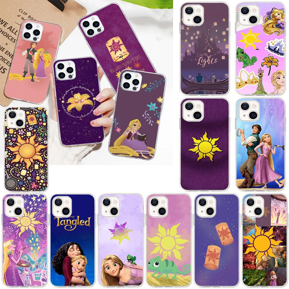 Силиконовый чехол UR-51 Rapunzel Tangled для Infinix GT 10 Smart 4 4C 6 HD 5 8 8i X NEO 20 30 S5 Pro Plus