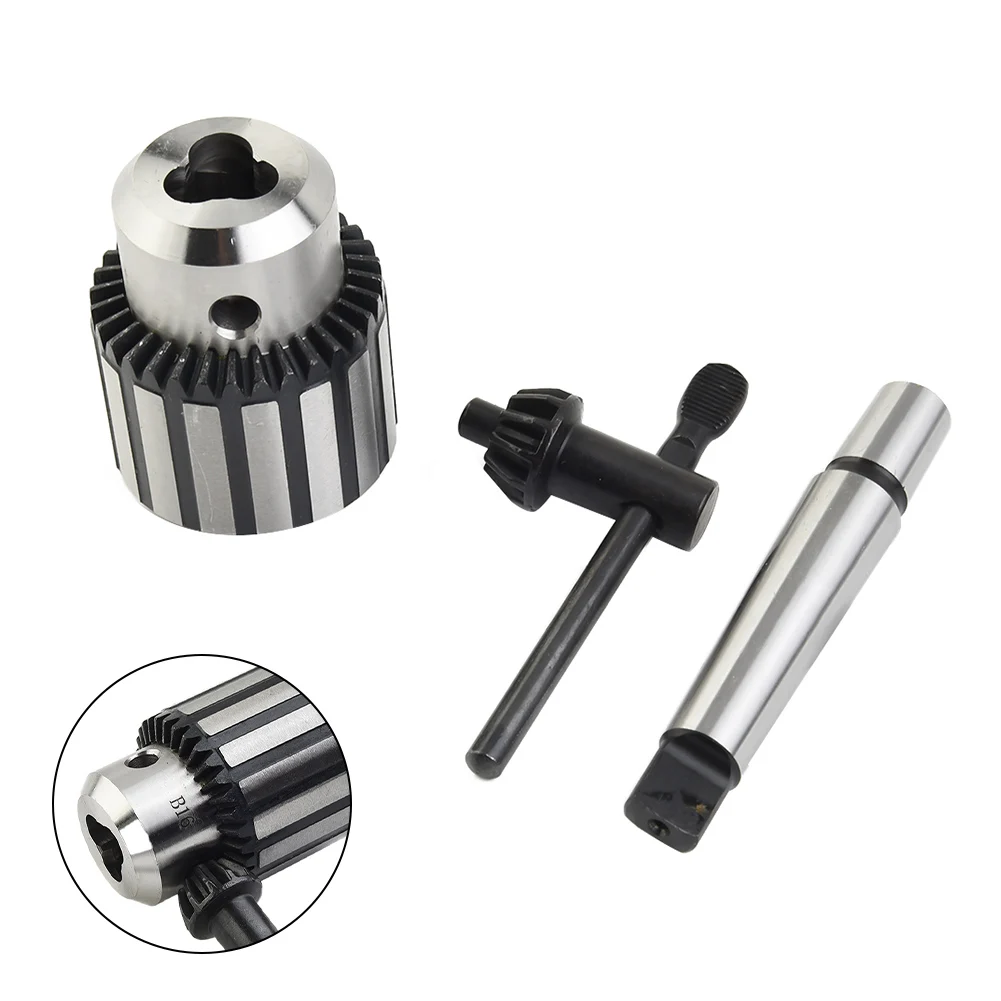 

Hot Electric Drill Grinding Mini Drill Chuck Key Keyless Drill Chucks 1/32"-5/8" MT2-JT33 With 2MT Shank