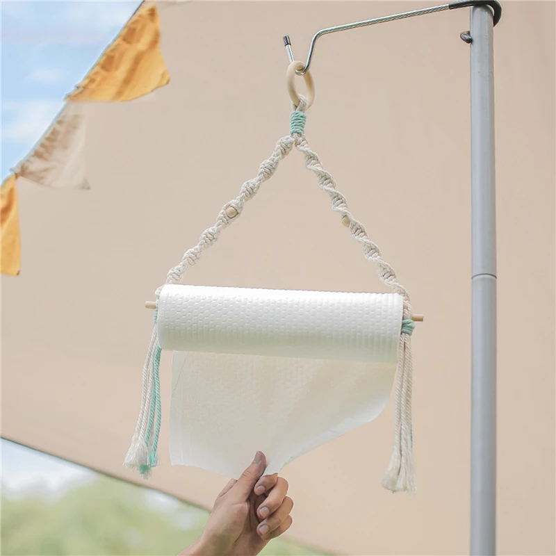 

Держатель для туалетной бумаги, гобелен, макраме, винтажное полотенце, веревка, держатель для туалетной бумаги, украшение для дома, отеля, ва...