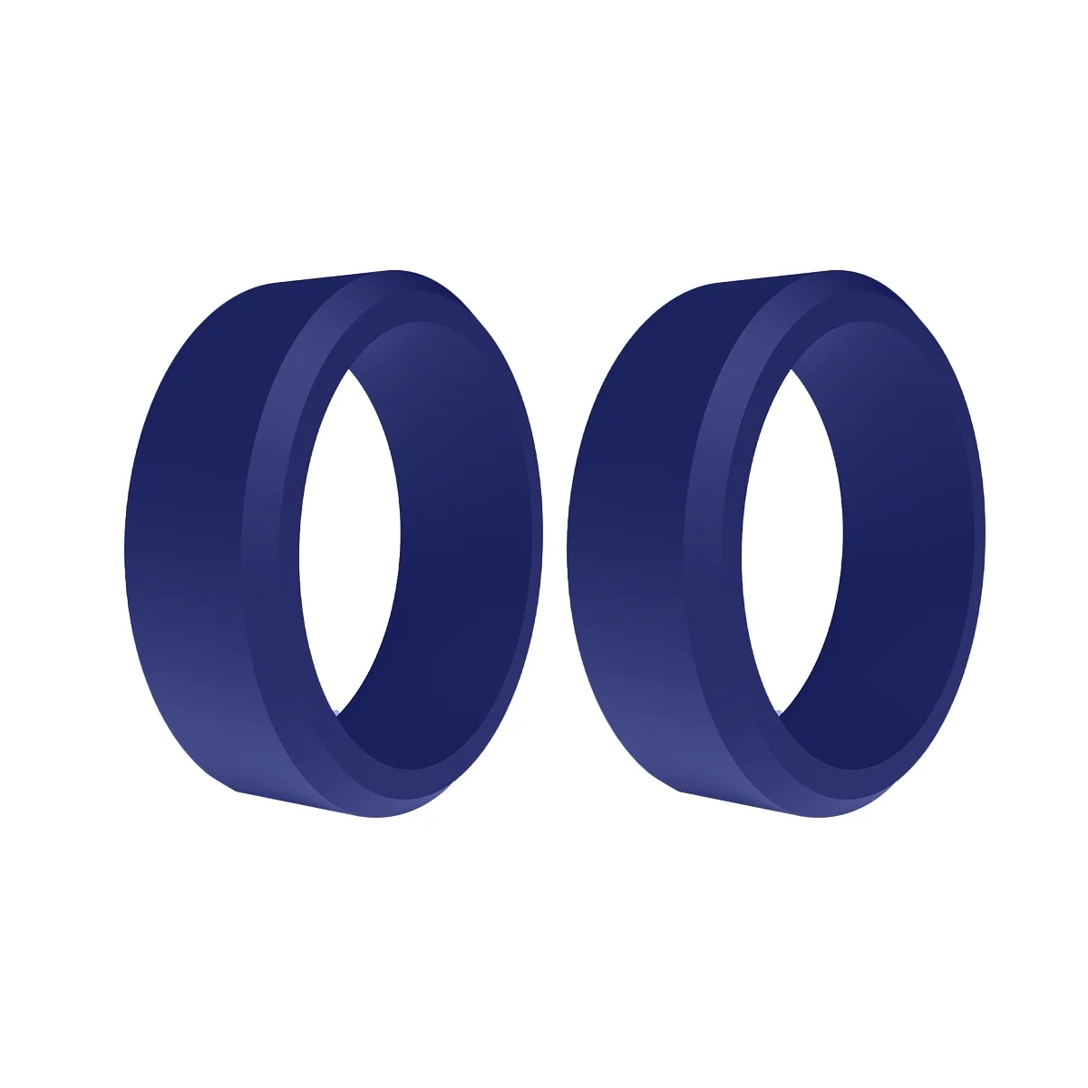 

8mm Popular Men Women Silicone Cool Rings Silicone Wedding Ring Environmental Outdoor Sports RingX2 12