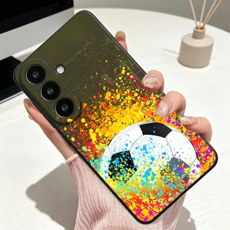 Фото Чехол для Samsung Galaxy S26 Ultra S25+ S23 S20 S24 S25 Plus S10 S9 S21 FE S26+ Note 20 8 9 10 S24+ с дизайном «Красочные брызги краски» №5