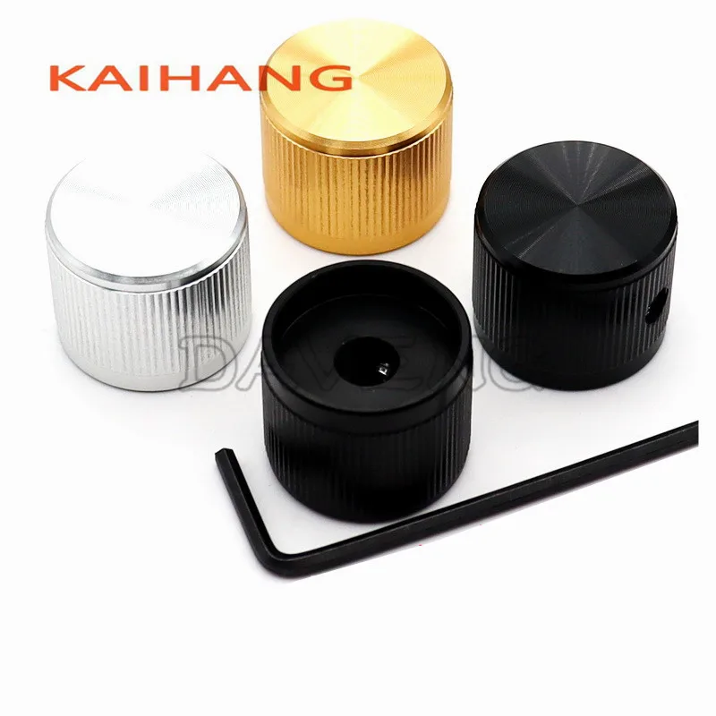 Ручка переключателя потенциометра из алюминиевого сплава без индикатора с