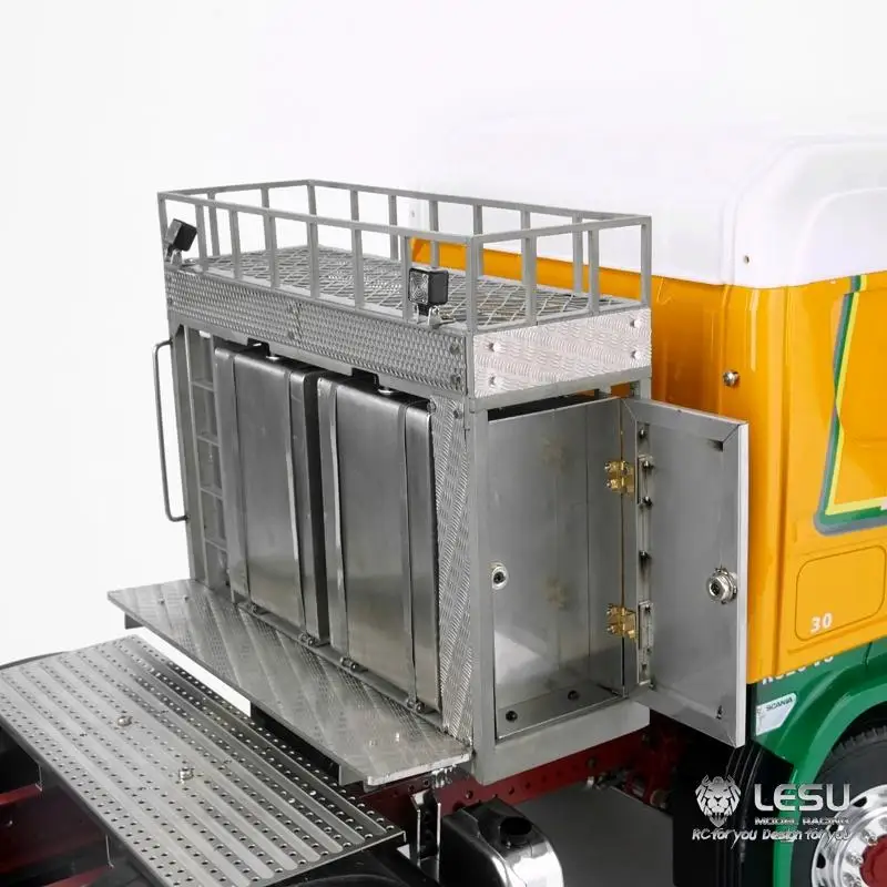 

1/14 Simulation truck LESU equipment rack G-6181 model toy Heavy tractor Tamiya DIY modified model