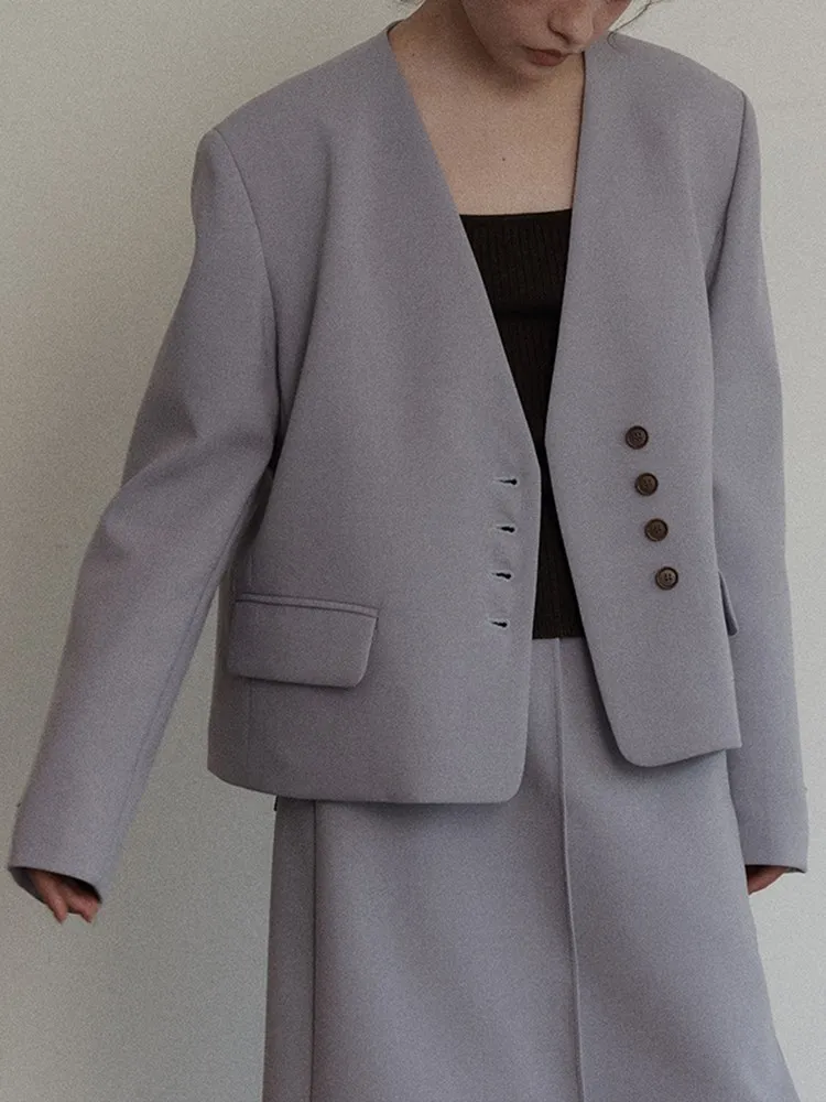 Рисунок 3 - Женский Однобортный блейзер с длинным