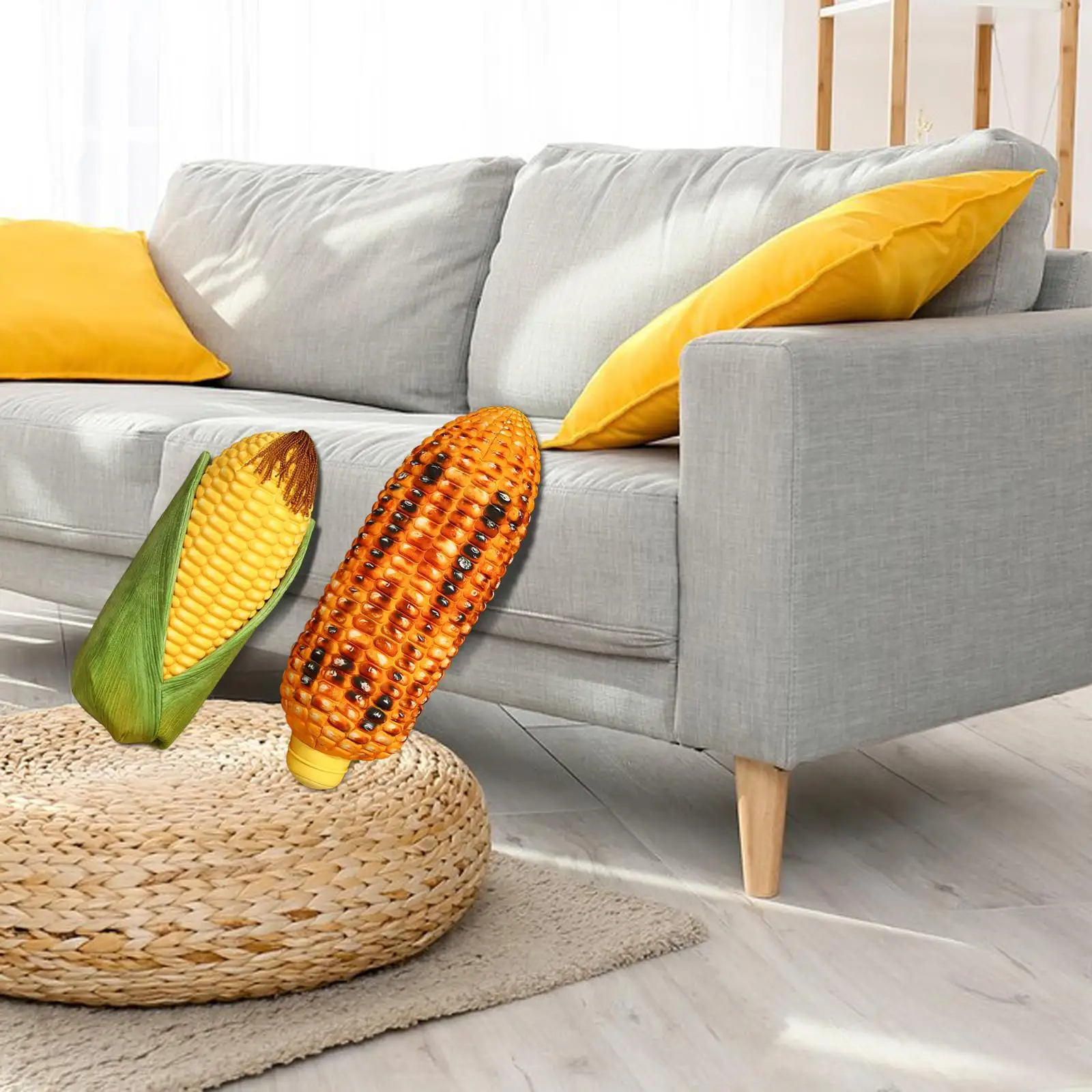 Мультяшная имитация кукурузы домашний декор с молнией плюшевая мягкая игрушка