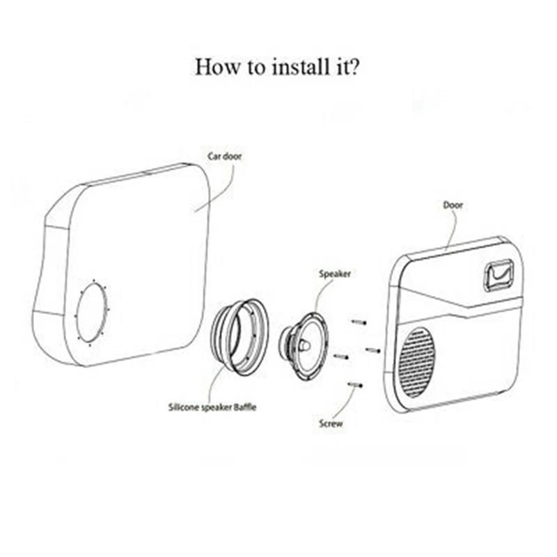 2 шт. Силиконовая Водонепроницаемая Крышка для автомобильного динамика 6 5 дюйма |