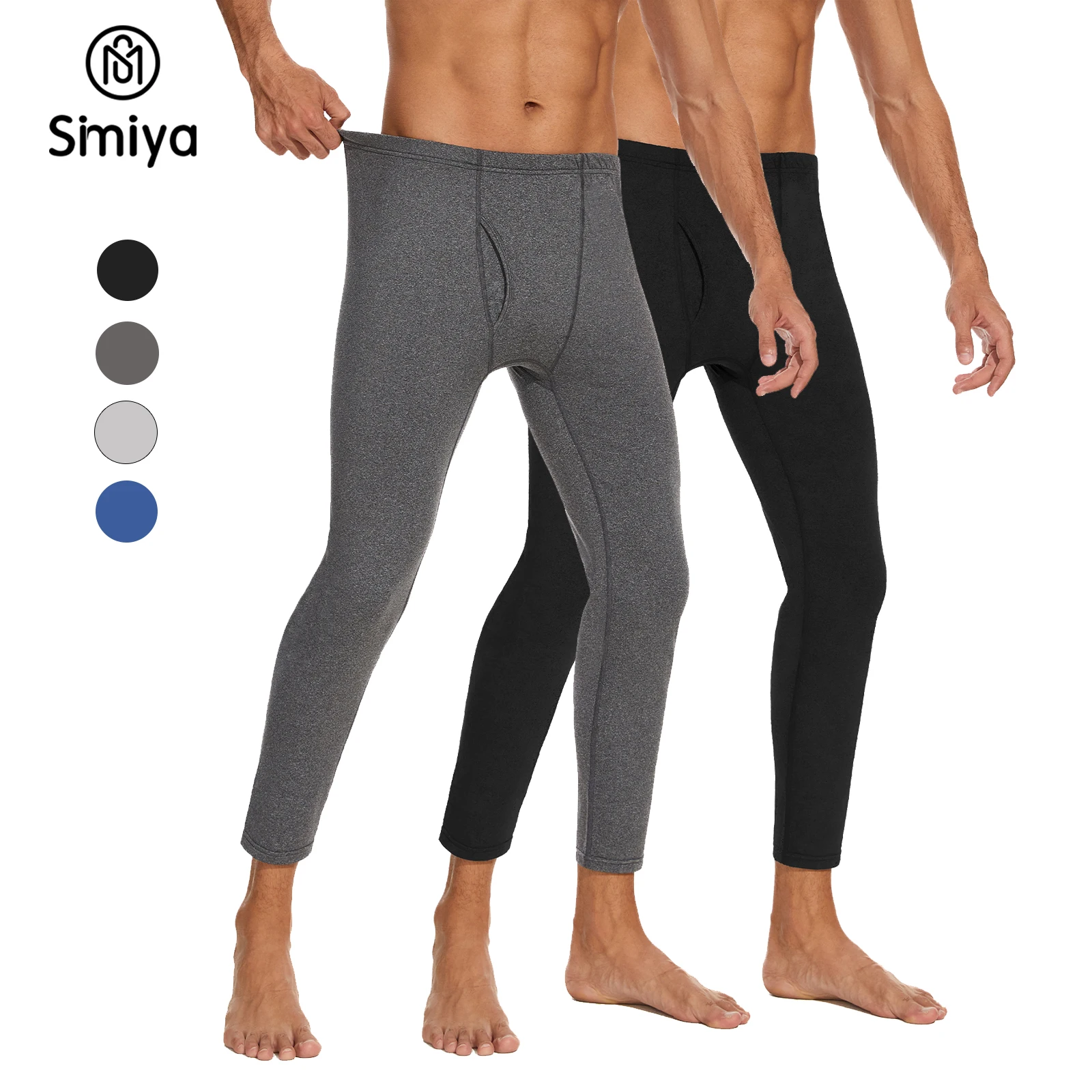 

Кальсоны мужские, термобелье, леггинсы, ультрамягкие штаны с флисовой подкладкой, базовые брюки для повседневной носки, зимняя уличная одежда