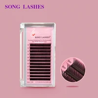 song lashes premium mink y shaped eyelash extensions soft natural makeup false eyelash individual salon use