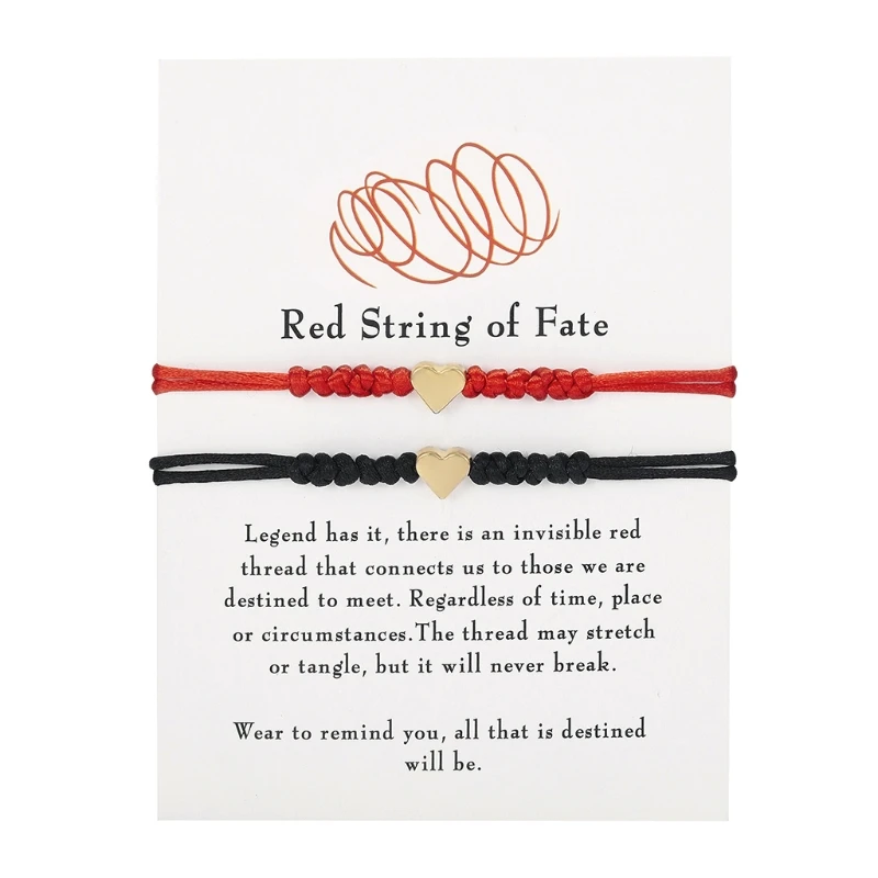 

Summer String Bracelets Adjustable Kabbalah Red Knots String Bracelet Amulet 264E
