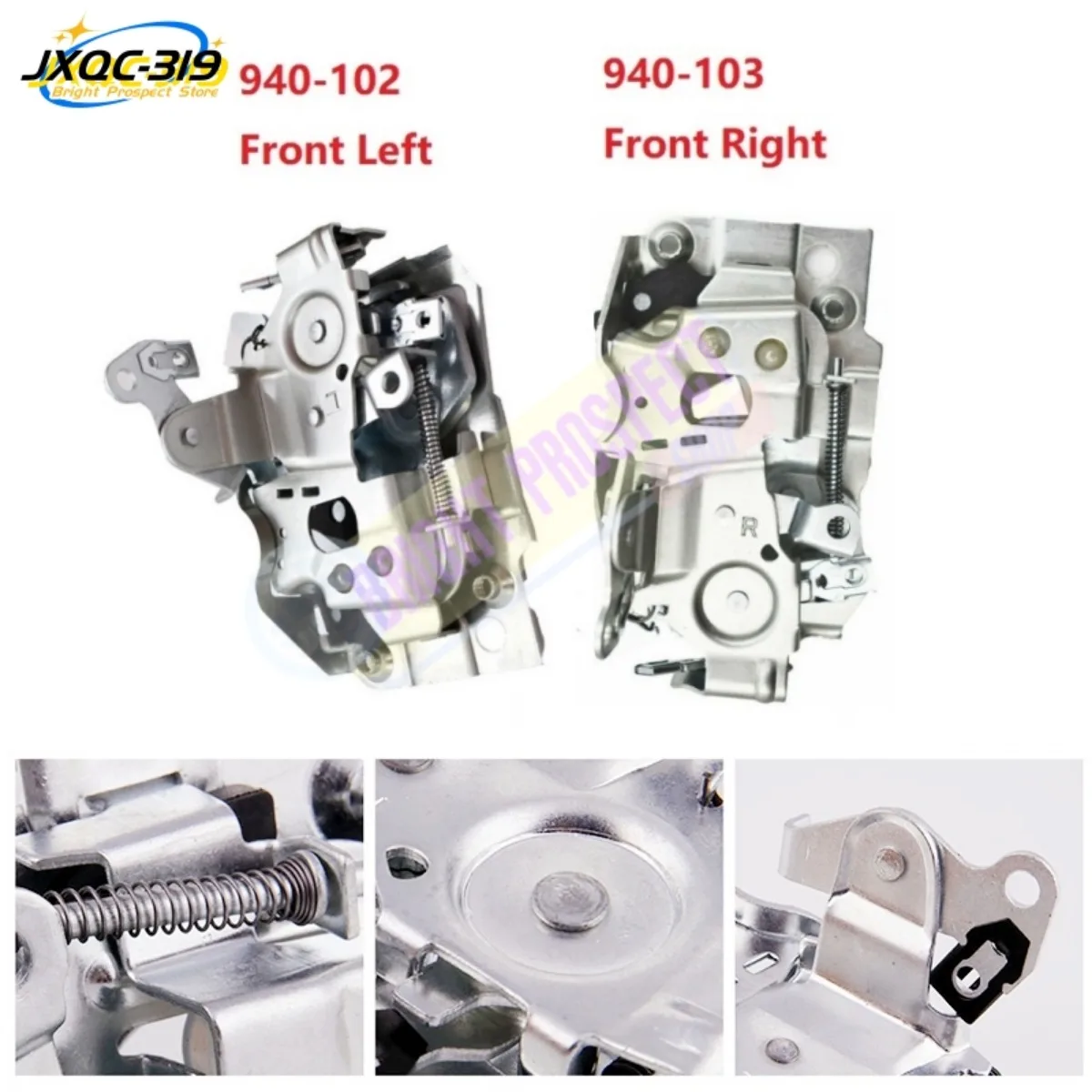 

For Chevy Chevrolet GMC 940-102 940-103 16631627 16631626 Car Front Left Right Door Lock Actuator Latch Assembly