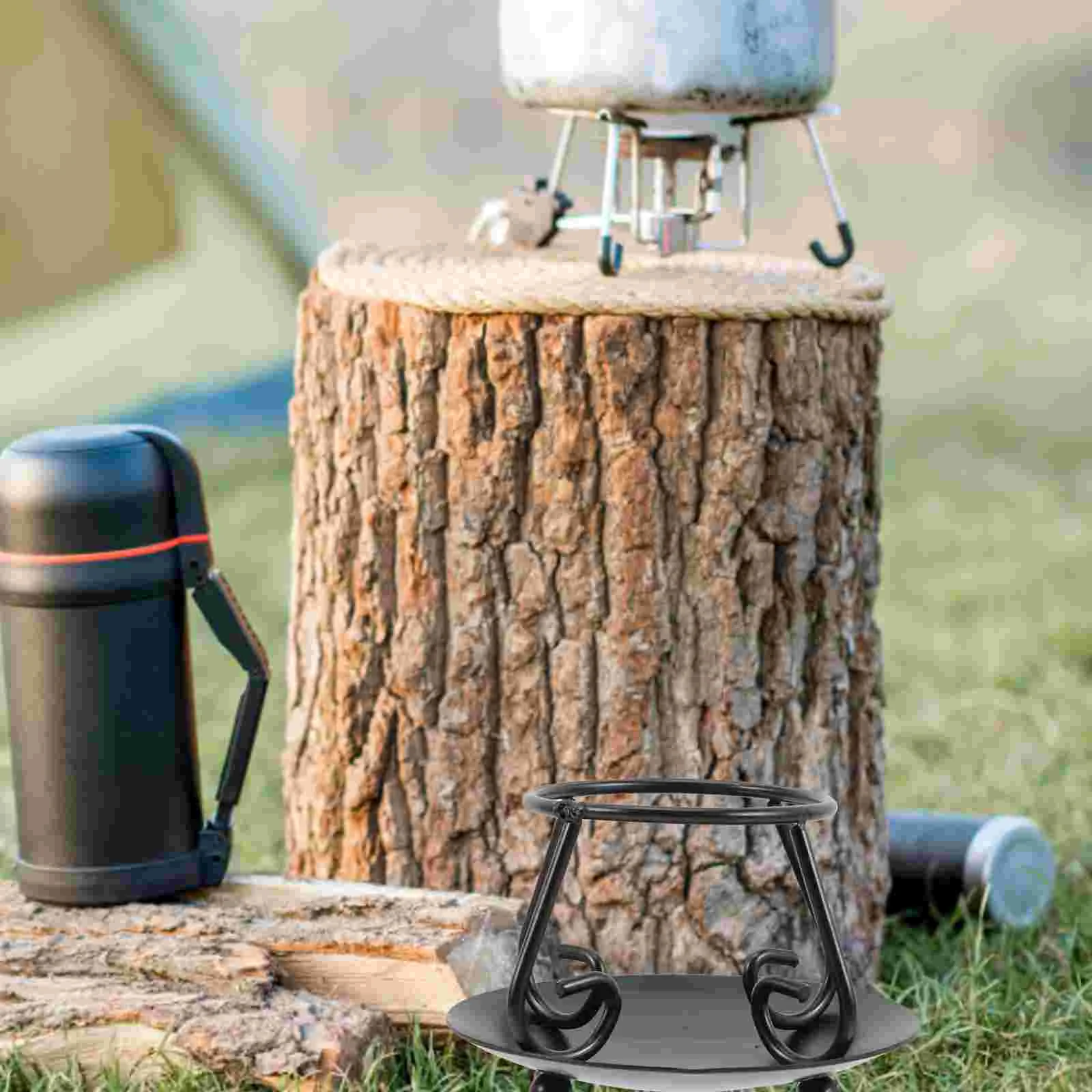 Ретро Декор Пентаграмма Держатель Горшка Штатив Железный Котел Стойка Подставка