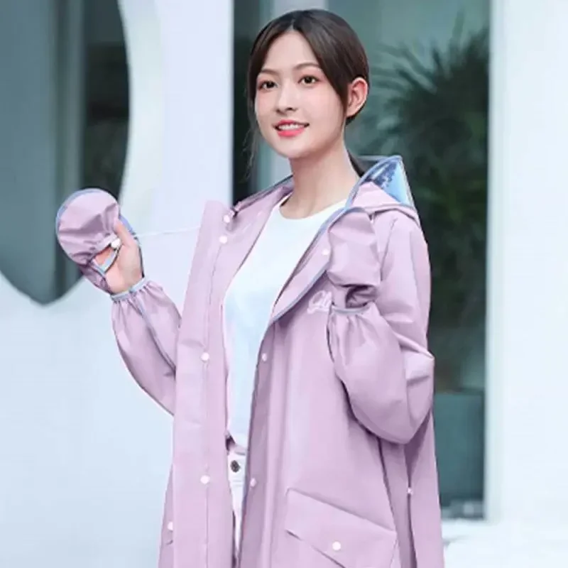 

Длинный пончо для альпинизма, автомобиля, походы на открытом воздухе, пончо с электрическим аккумулятором, цельнокроеный полноразмерный дождевик для взрослых с защитой от дождя и рыбалки