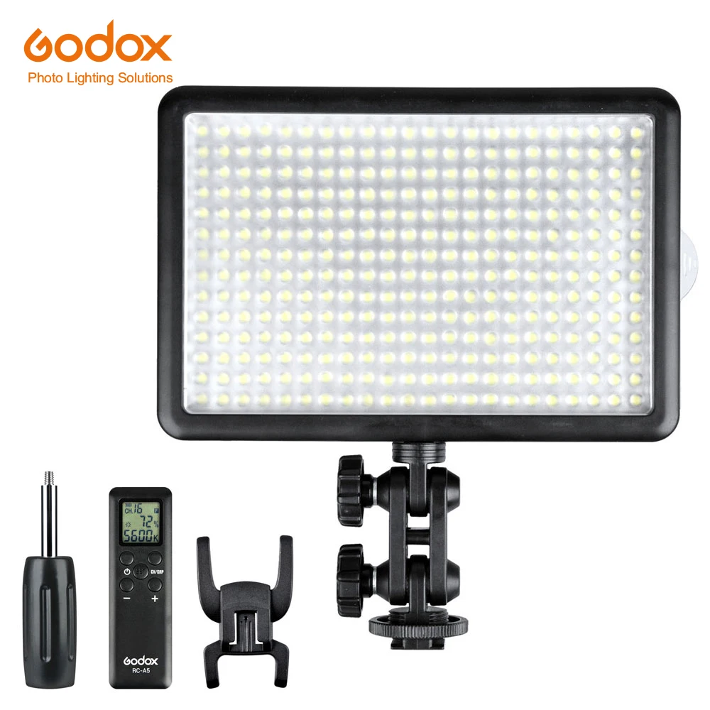 

GODOX LED308C Wireless Remote Control Photo Video Light adjustable 3300~5600K Photographic studio LED Video Light