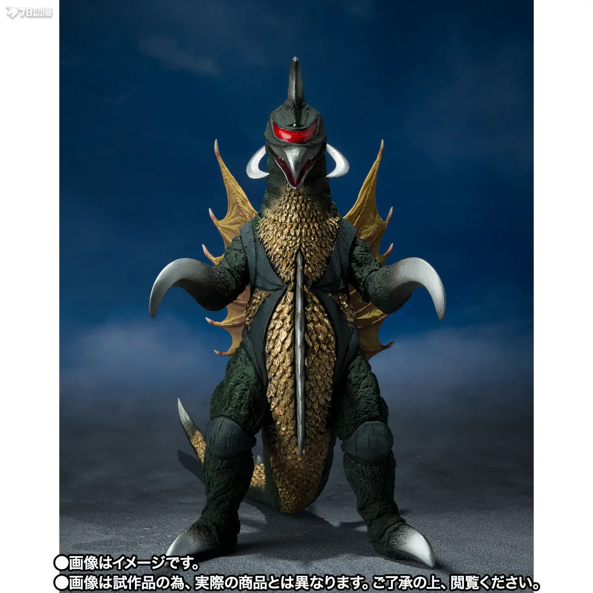 Фото Оригинальная коллекционная фигурка Bandai SHM Series Limited and Special Edition Gigan (1972) из серии «Земной штурм: Годзилла против Гигана» №3