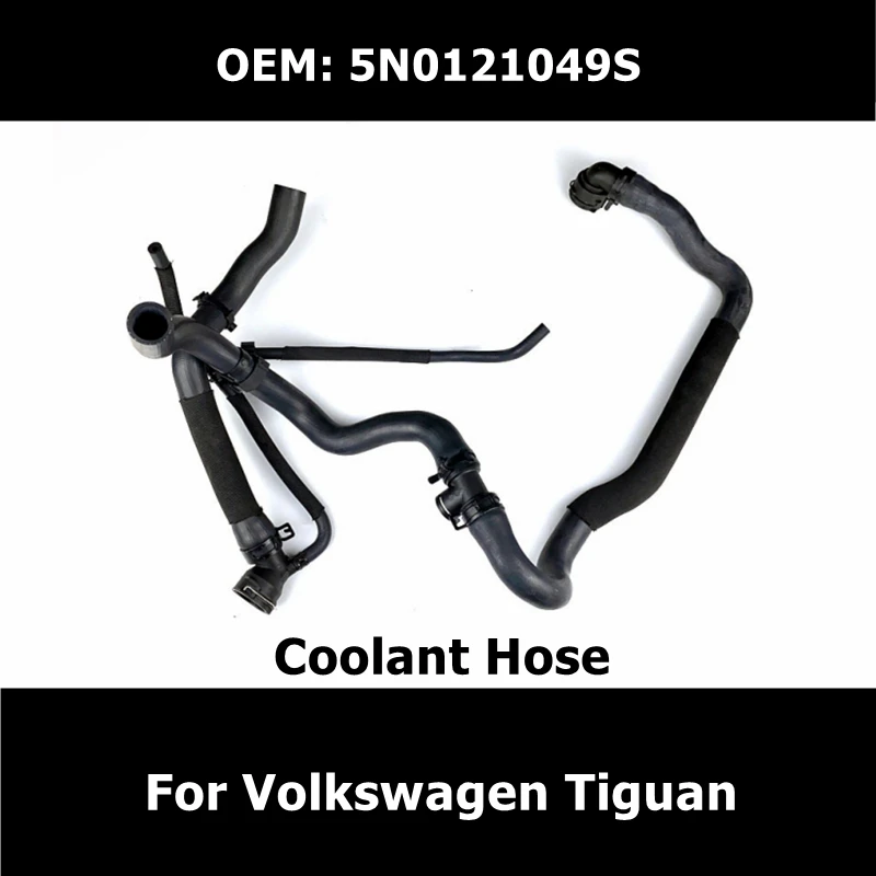 

5N0121049S for Volkswagen Tiguan Upper Lower Cooling Water Pipe Car Accessories