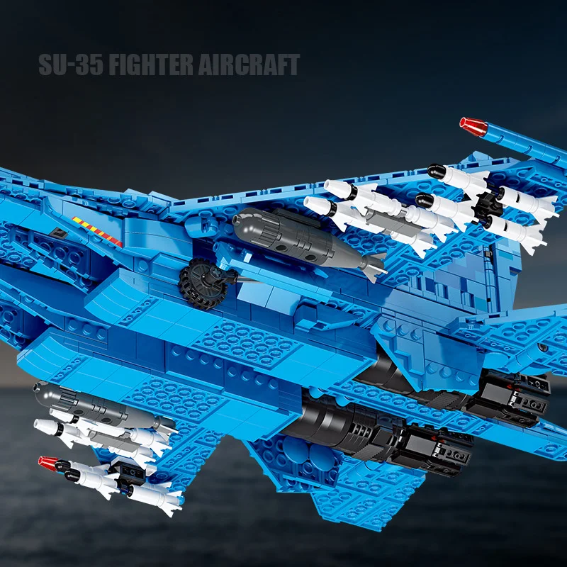 Масштаб 1:14 Советский Союз современный военный автомобиль модель Sukhoi Su-35 Fighter