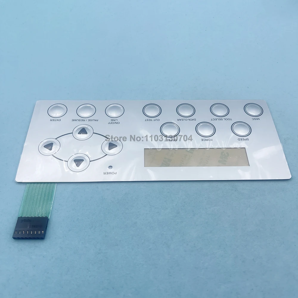 

Режущий плоттер Jaguar панель клавиатуры для Jaguar GCC режущие кнопки управления панели панель маска пленка мембранный переключатель английская Vesion