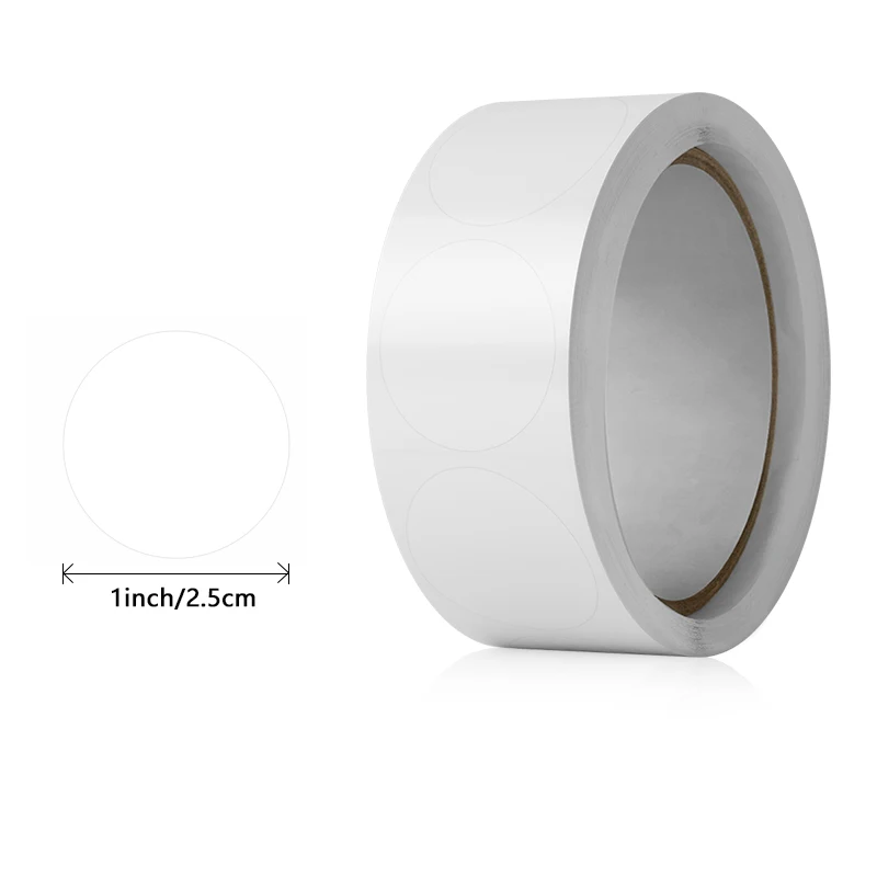 

Черно-белые круглые наклейки для скрапбукинга, бумага, 1 дюйм