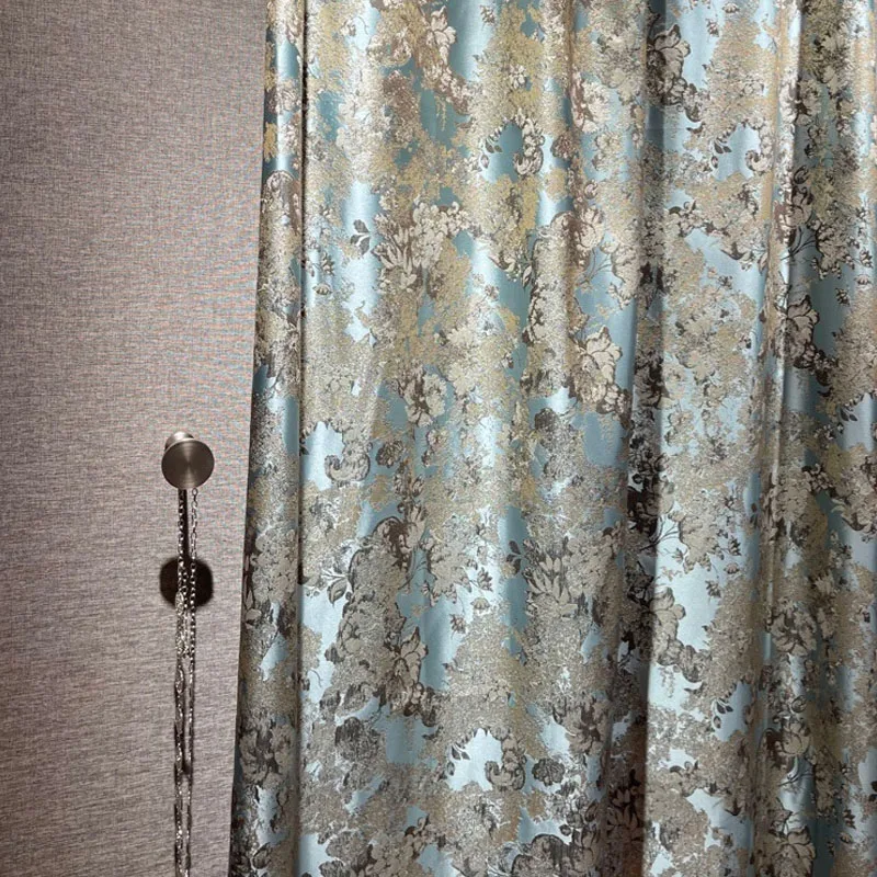 Шторы жаккардовые для гостиной столовой спальни Ретро стиль высокоточные