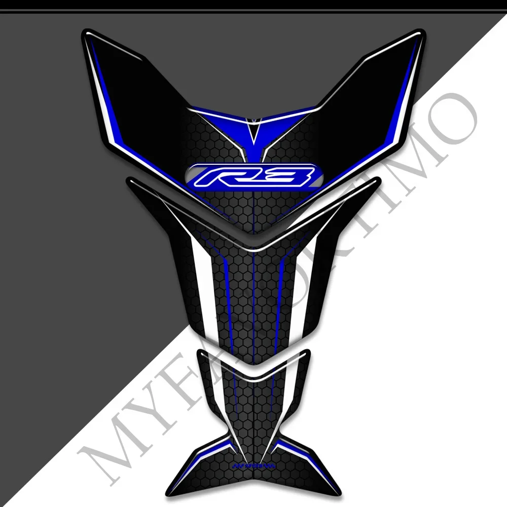 Для YAMAHA YZF-R3 YZF R3 YZFR3 Защитная пленка для мотоцикла наклейки на бак эмблема значок