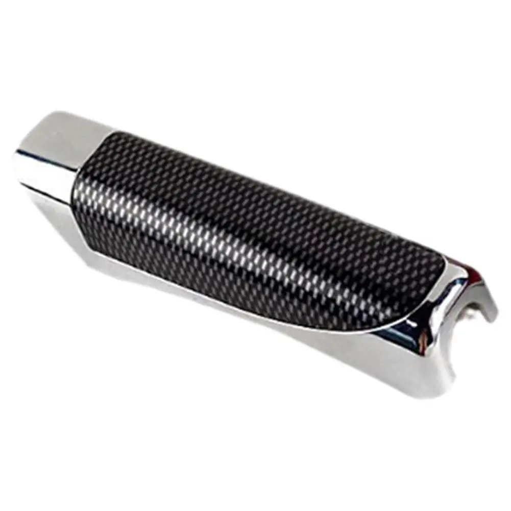 

Car Decorative Cover Carbon Pattern Handbrake Cover GM Handbrake Carbon Fiber Protective Cover Interior Decoration
