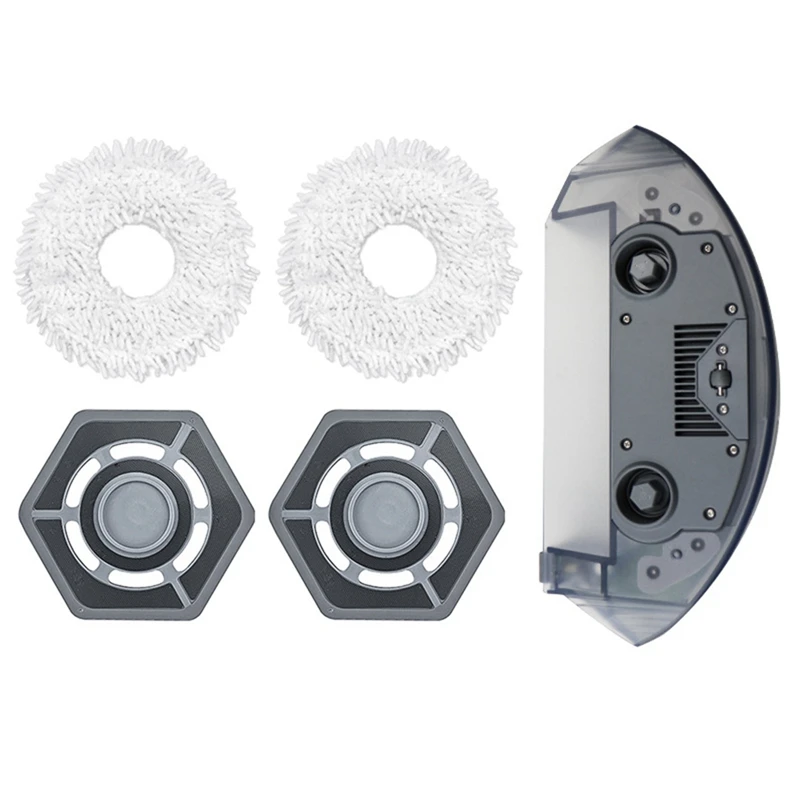 

Тканевые накладки для швабры с резервуаром для воды, держатель для швабры для робота-пылесоса Ecovacs Deebot N9 +, Сменные аксессуары