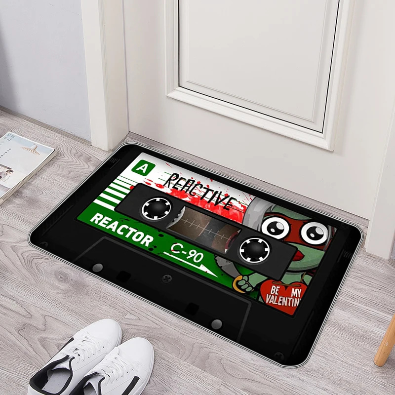 

Коврик для входной двери с музыкальной лентой, коврик для домашней двери, коврик для ног, моющийся нескользящий напольный коврик для ванной,...