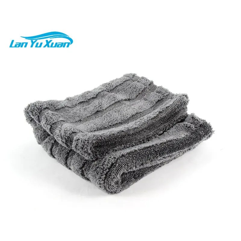 

1200 Gsm 40*40 Cm Double side Car Cleaning Microfiber Drying Towel For Car Care