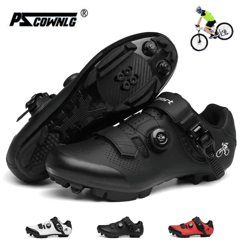 

New Biking Footwear Men Spd Road Cycling Sneaker Mtb Women Breathable Mountain Bike Shoes Self-Locking Cleats Racing Speed Shoe
