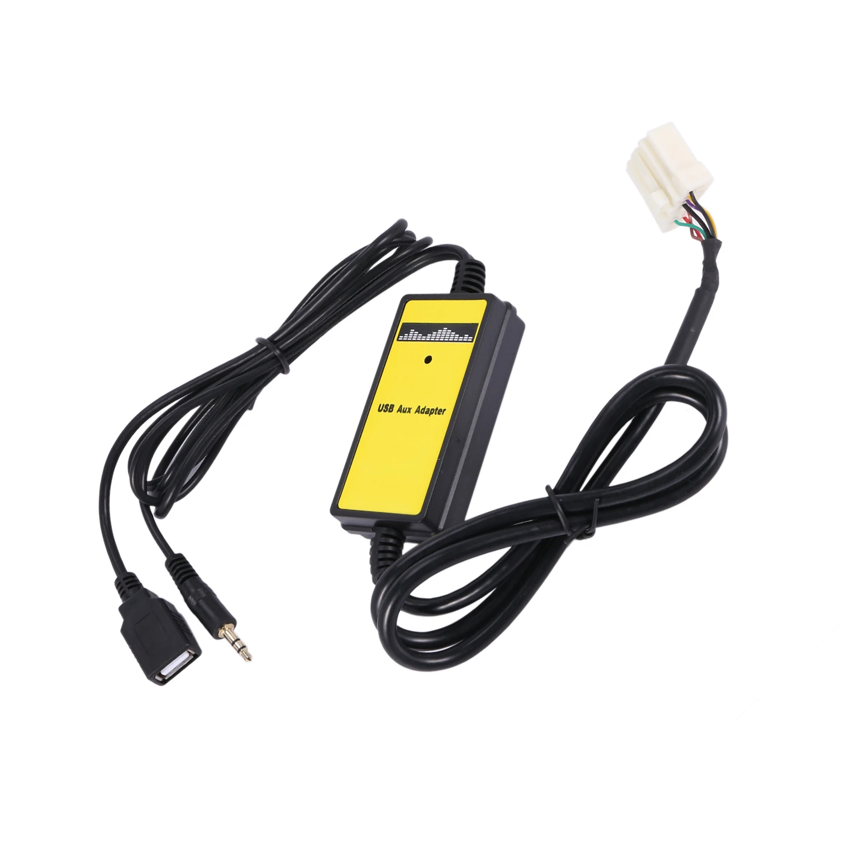 Адаптер USB AUX для MP3-плеера Автомобильный цифровой музыкальный преобразователь