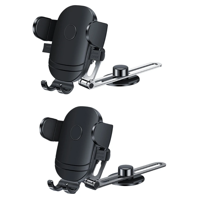 Вращающийся выдвижной автомобильный держатель для телефона самоклеящаяся