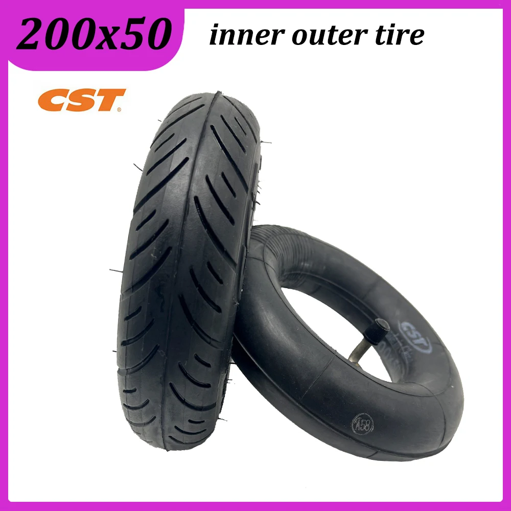 

CST 200x50 Tire Inner Tube Outer Tyre for Little Dolphin Electric Scooter 8 Inch Pneumatic Wheel High Quality Accessories