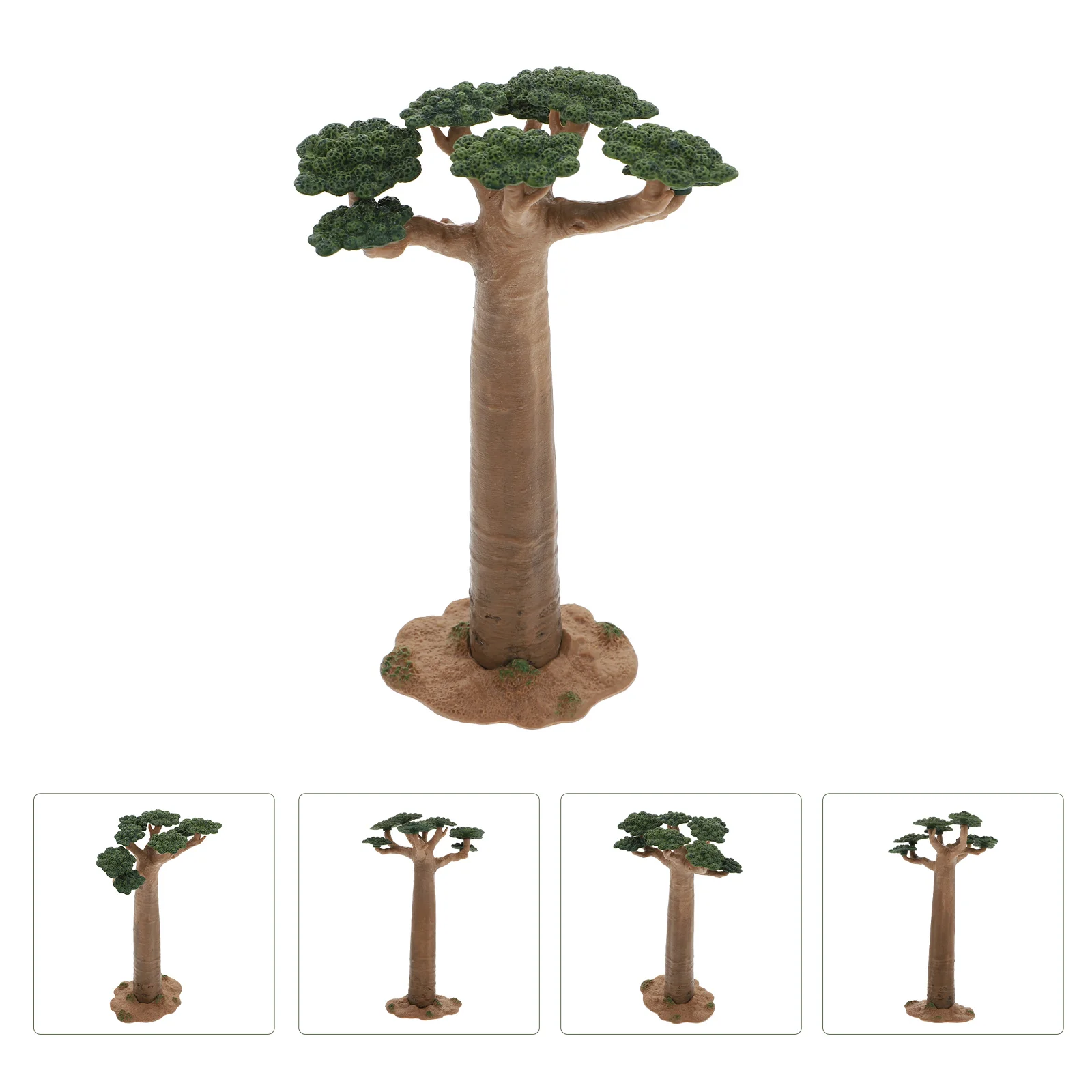 

Tree Model Trees Scenery Garden Landscape Zen Train Architecture Miniature Fake Mini Diy Artificial Bonsai Craft Decoration