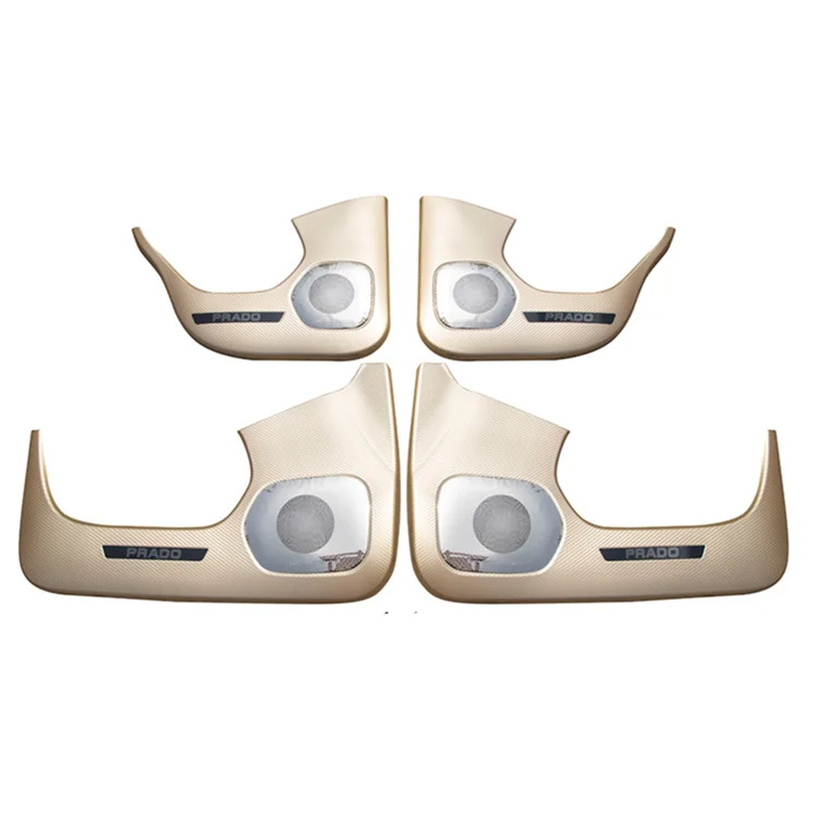 

car interior door horn ring hood anti-kick pad for Prado 2003-2009 fj120 lc120 Interior accessories