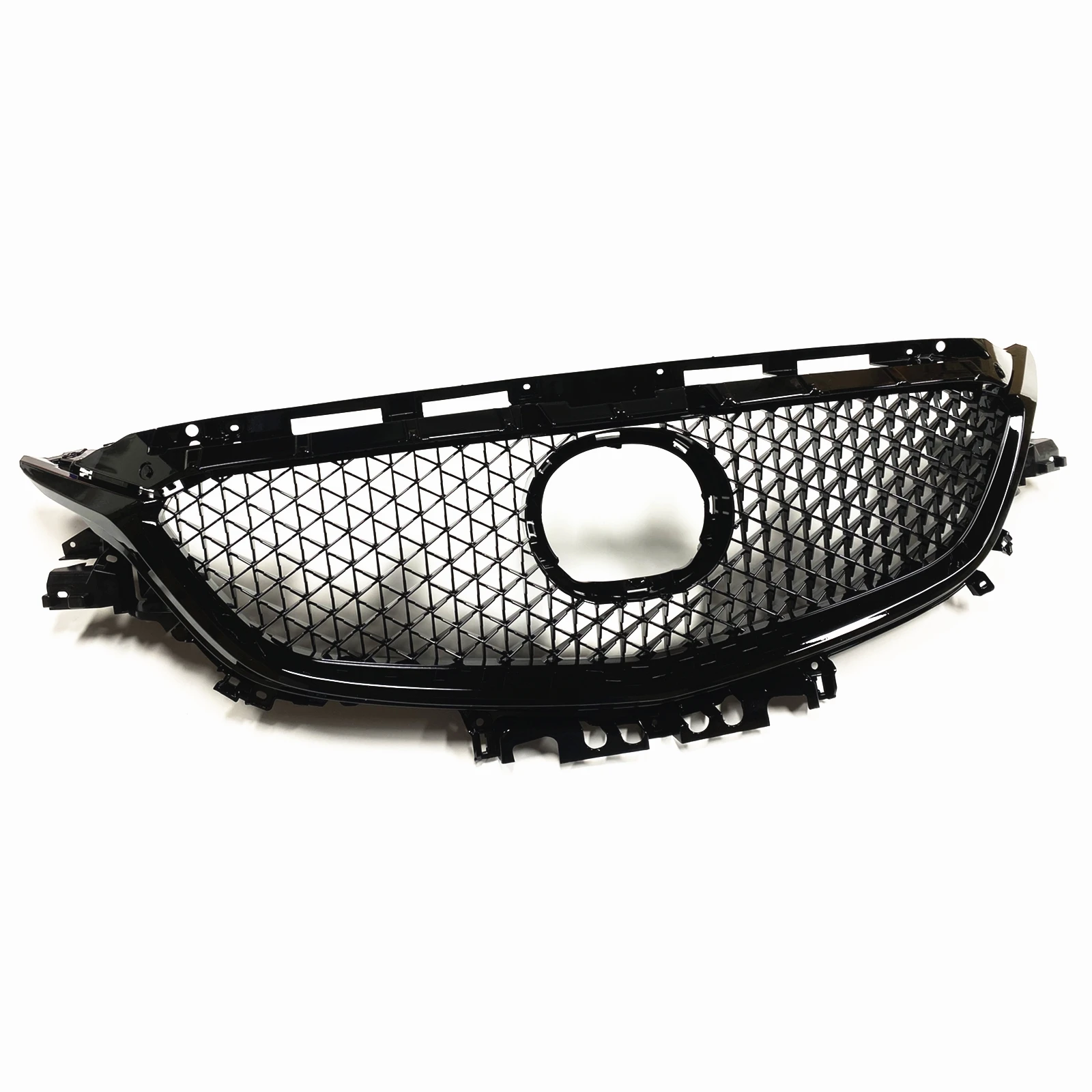 Для Mazda 6 Atenza 2017-2018 Передняя решетка Mazda6 Racing Grill Черный Сменный автомобильный