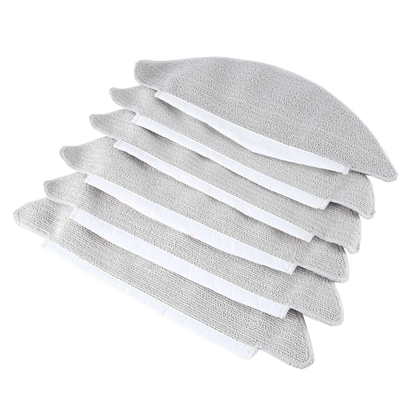 

6Pcs Mop Cloths For Xiaomi Viomi V5 / V5 Pro Wipes Rags Accessories Vacuum Cleaner Replacement Spare Parts Accessories