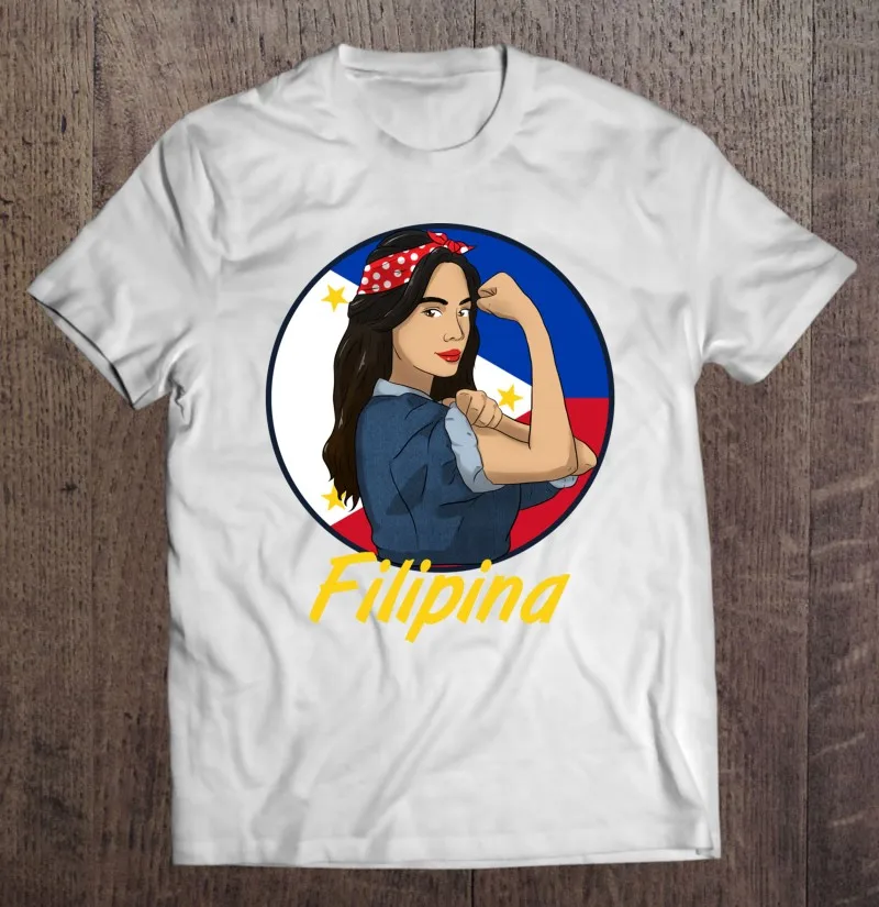 

Филиппинская Pinay Филиппинская гордость сильная гордость женщина Девушка пуловер футболка для мужчин одежда Блузка Топ Эстетическая одежда...