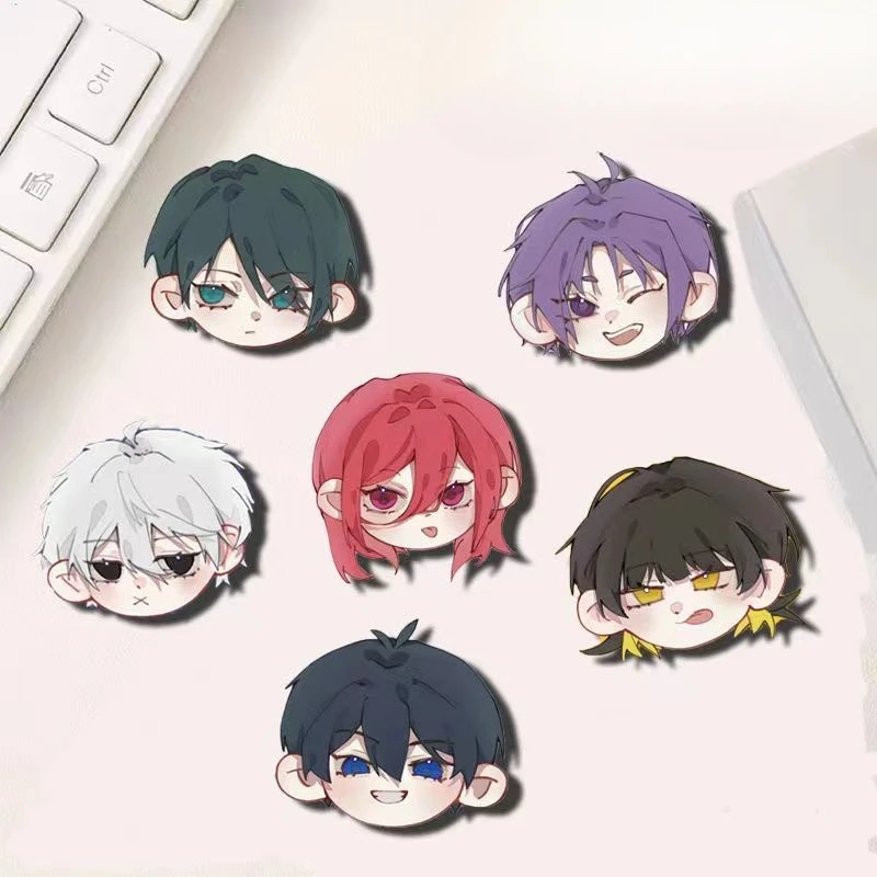 Популярная стильная брошь с изображением анимационных производных значок