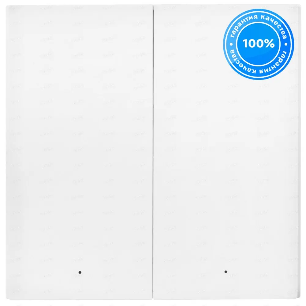Умный выключатель Aqara Smart wall switch H1 (no neutral double rocker) WS-EUK02