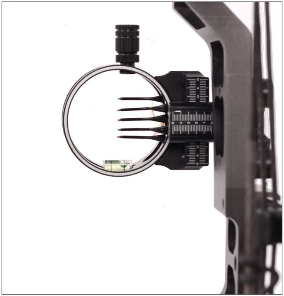 

Assembled CNC Machined Archery Hunting Target 5 Pin Bow Sight Fiber Pin Bow Archery Accessories