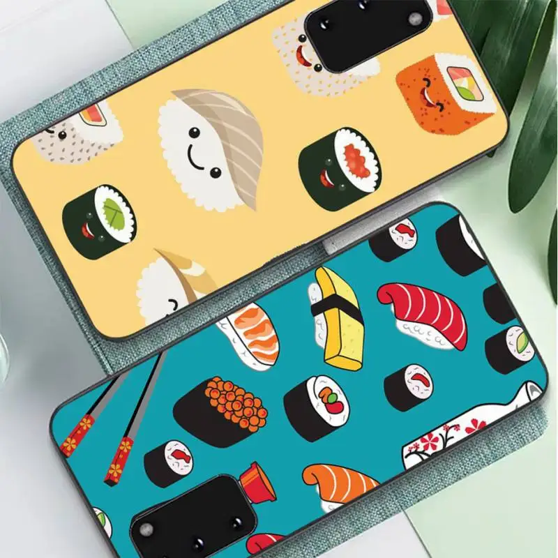 

Food Sushi Phone Case for Samsung S10 21 20 9 8 plus lite S20 UlTRA 7edge
