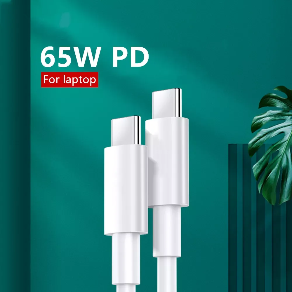 

2022NEW C to USB Type C for Samsung S20 PD 65W 20W Cable for MacBook Air iPad Pro Quick Charge 4.0 USB-C Fast USB Charge Phone C