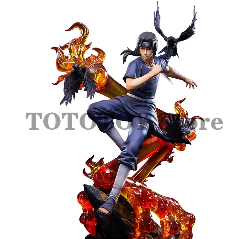 

Naruto Shippuden GK Action Figure Anime Model Uzumaki Uchiha Itachi Kakashi Figurine ABS 36CM Statue Toy Doll Figma Gift For Kid