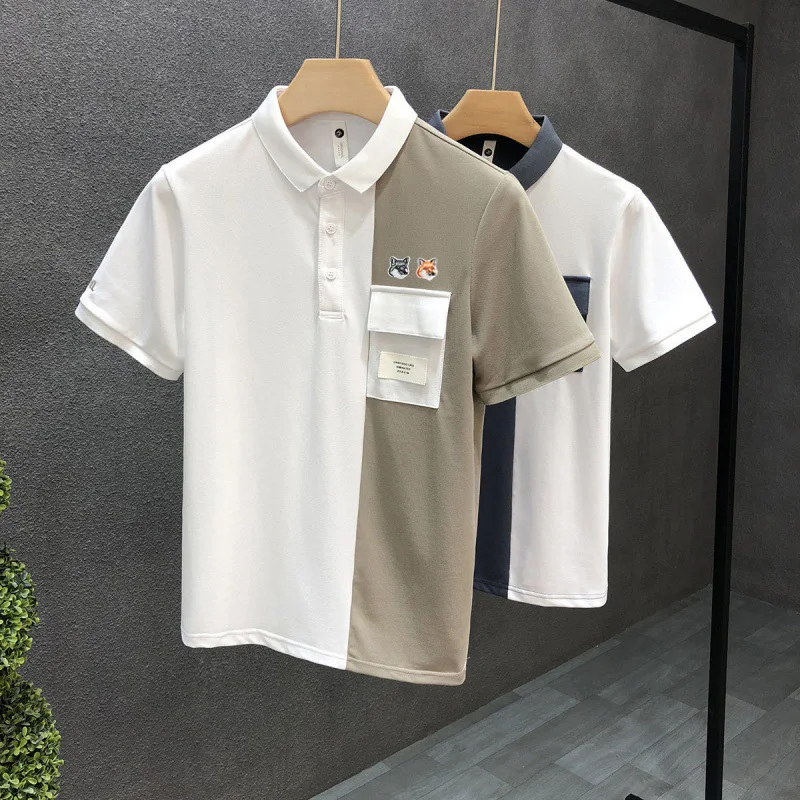 men's shirt with foxes on